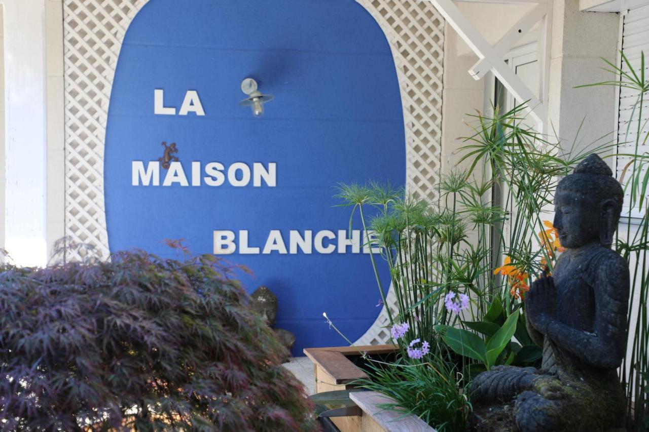La Maison Blanche De Lanton Exterior foto